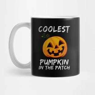 Kids Coolest Pumpkin In The Patch Halloween Boys Girls Men Shirt Mug